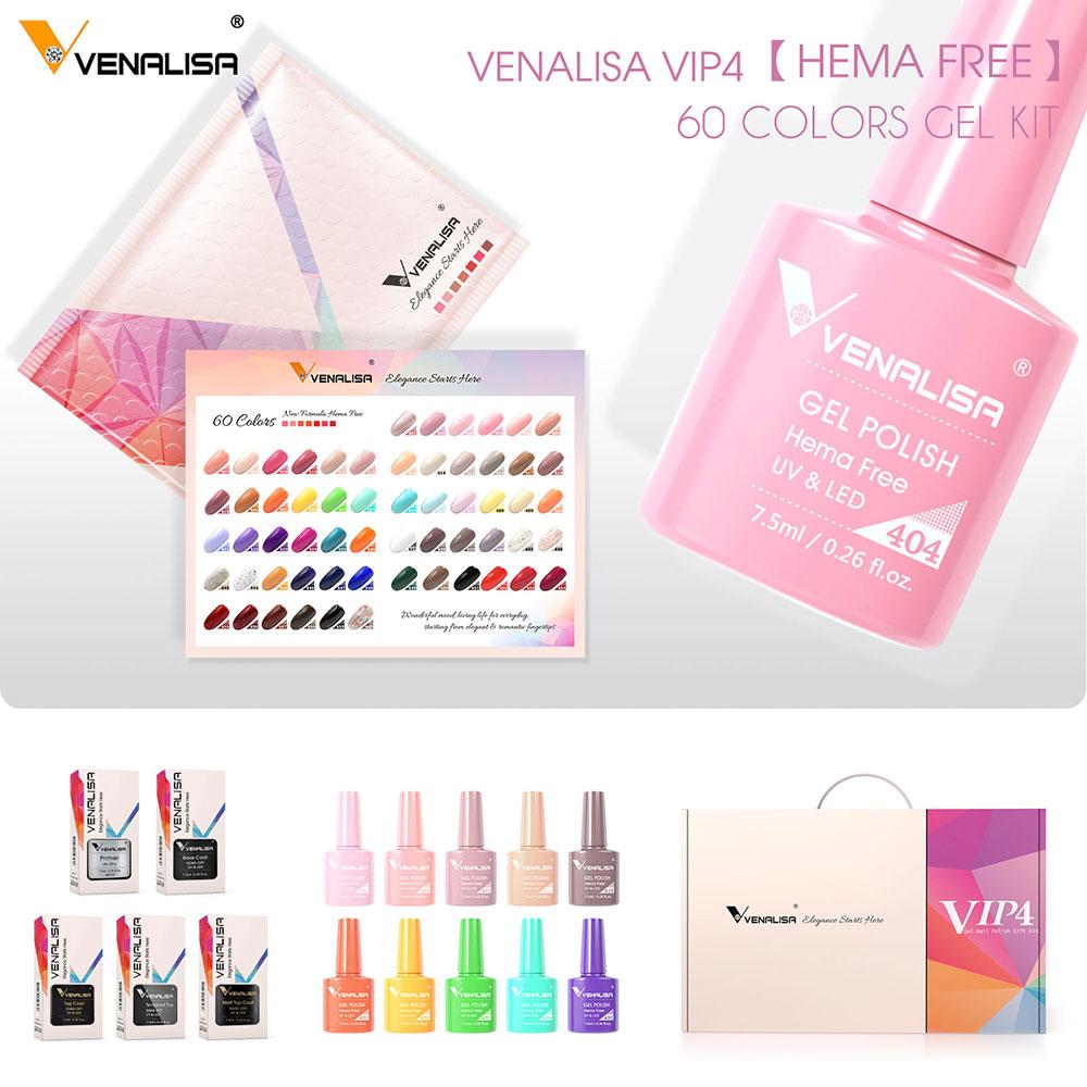 Venalissa Gel Kit -VIP 4 (65 pcs) I Love My Polish