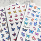 Holographic Butterfly 3D Nail Sticker( Random) I Love My Polish